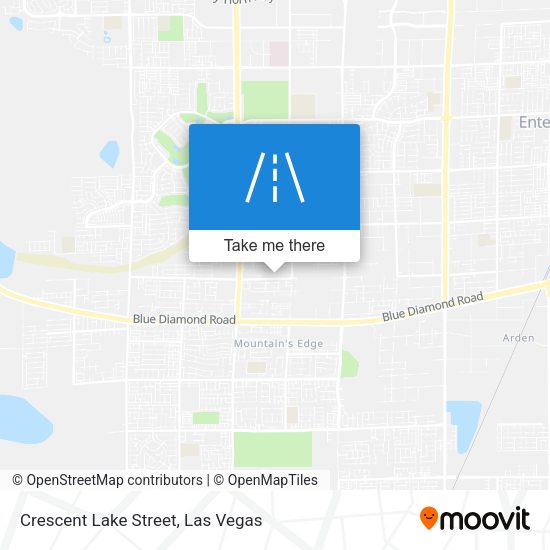 Mapa de Crescent Lake Street