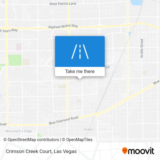 Crimson Creek Court map