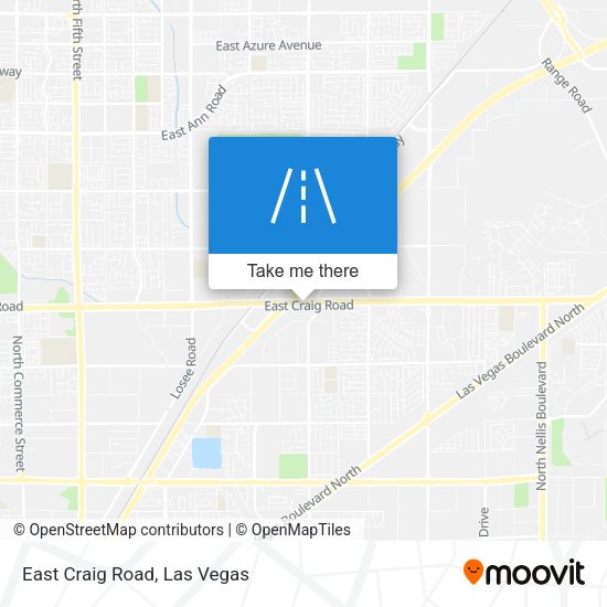 Mapa de East Craig Road