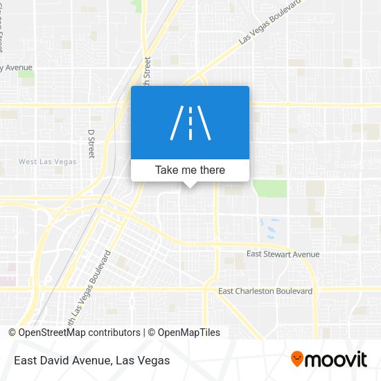 Mapa de East David Avenue