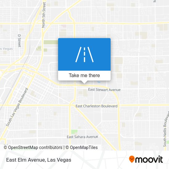 Mapa de East Elm Avenue