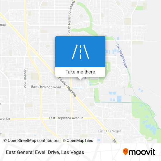 Mapa de East General Ewell Drive