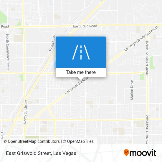 East Griswold Street map