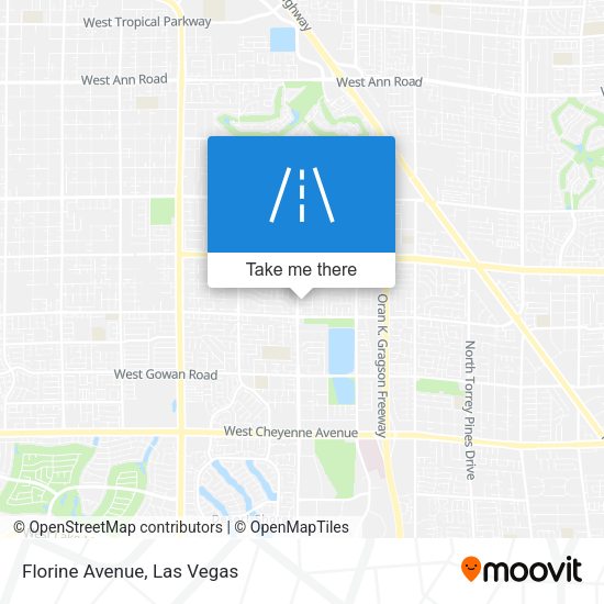 Mapa de Florine Avenue