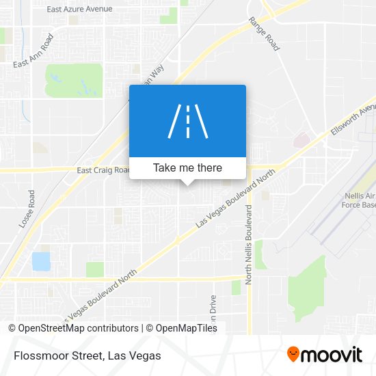 Mapa de Flossmoor Street