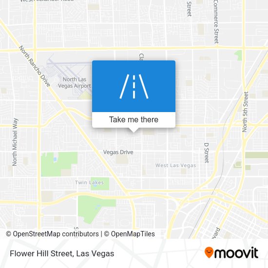 Mapa de Flower Hill Street