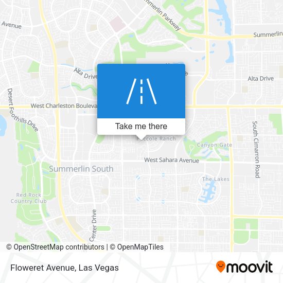 Mapa de Floweret Avenue