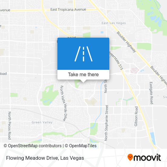 Flowing Meadow Drive map