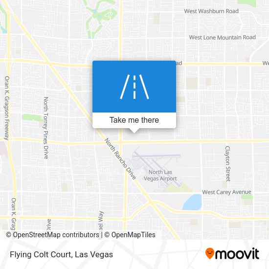 Flying Colt Court map