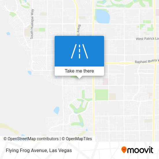Mapa de Flying Frog Avenue