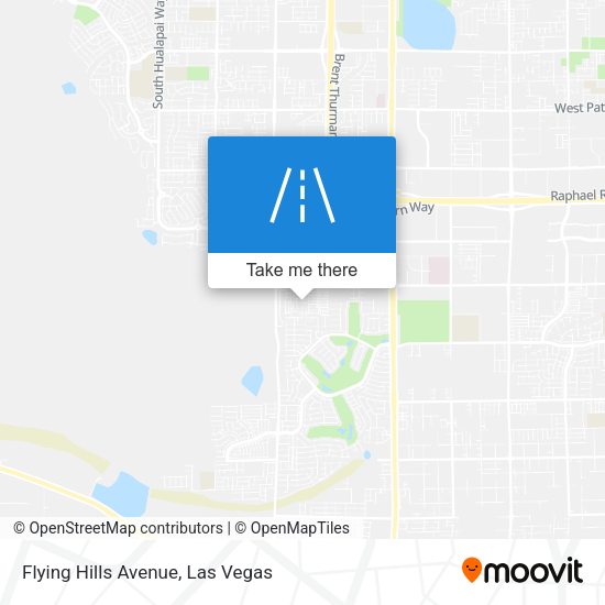 Mapa de Flying Hills Avenue