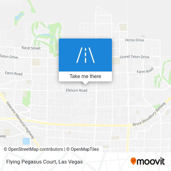 Mapa de Flying Pegasus Court