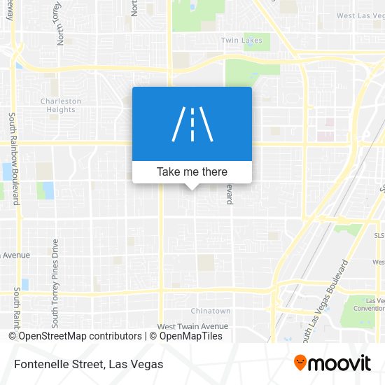 Mapa de Fontenelle Street