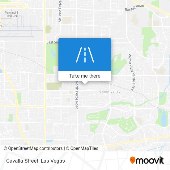 Mapa de Cavalla Street