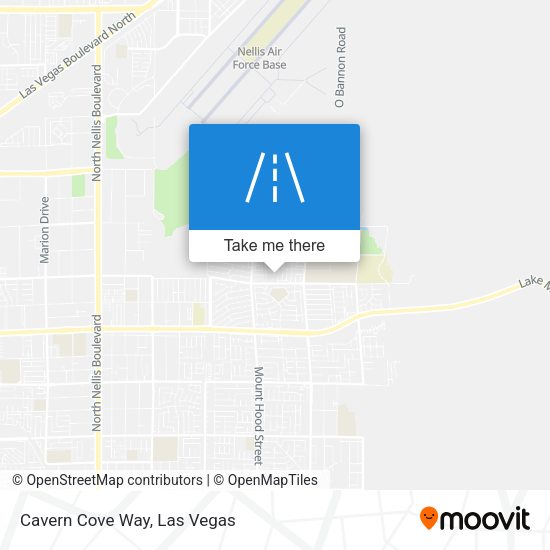 Mapa de Cavern Cove Way