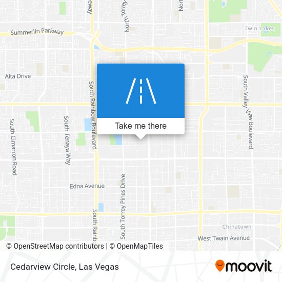 Cedarview Circle map