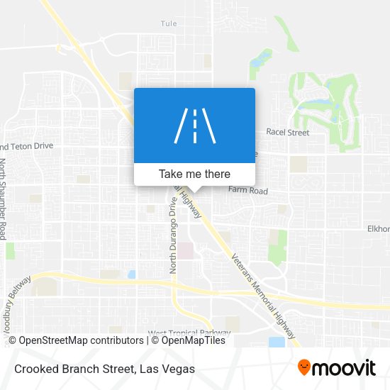 Crooked Branch Street map