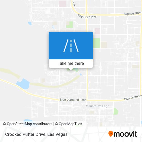 Mapa de Crooked Putter Drive