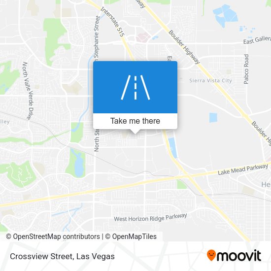 Crossview Street map