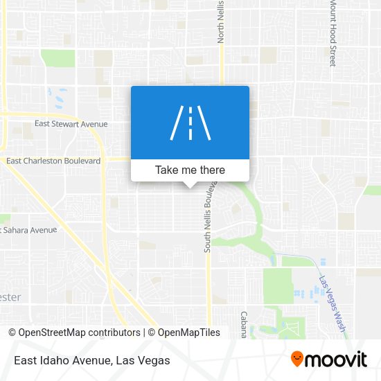 Mapa de East Idaho Avenue