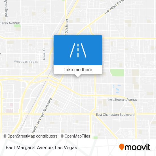 East Margaret Avenue map