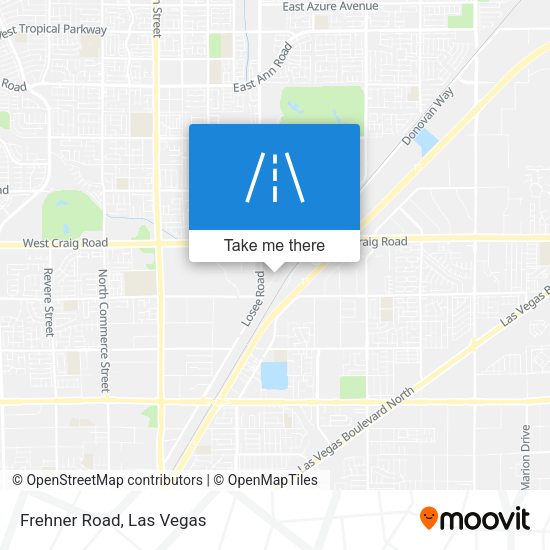 Mapa de Frehner Road