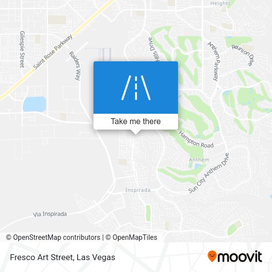 Mapa de Fresco Art Street
