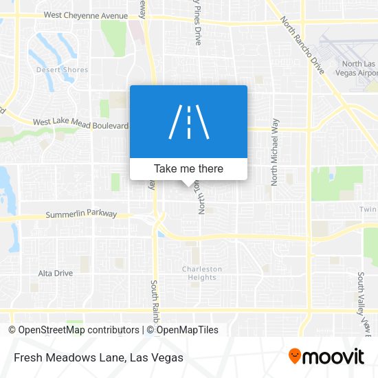 Fresh Meadows Lane map