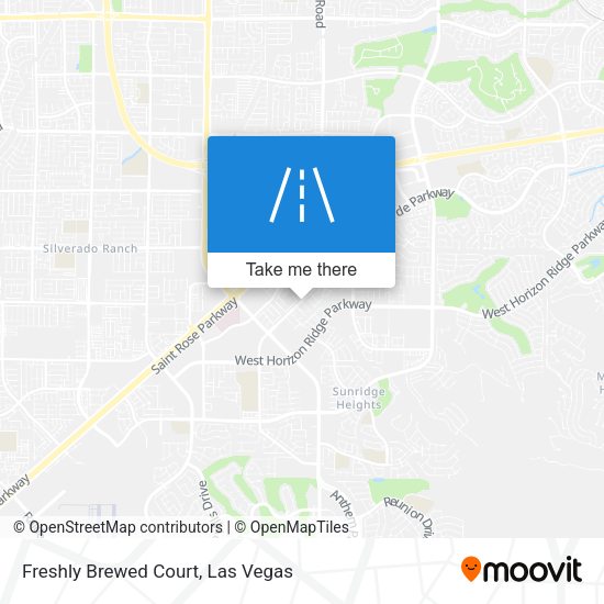 Mapa de Freshly Brewed Court