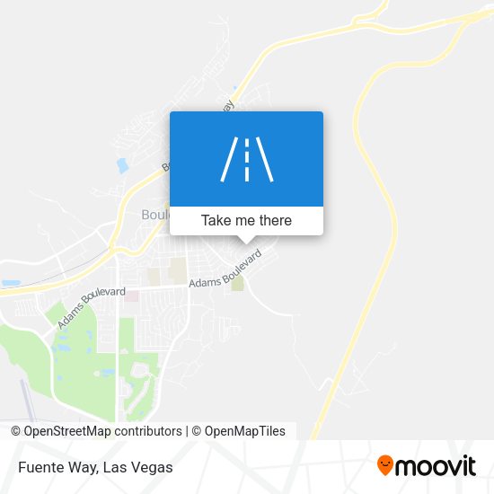 Mapa de Fuente Way