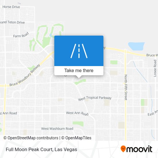 Mapa de Full Moon Peak Court