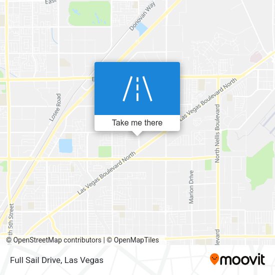 Full Sail Drive map
