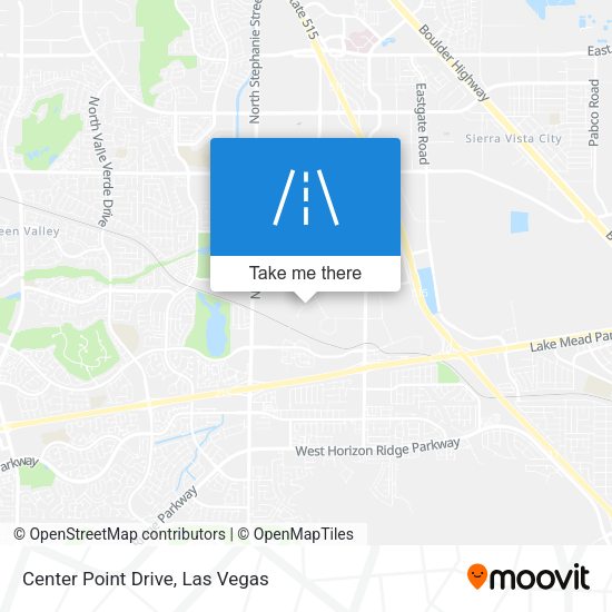 Center Point Drive map