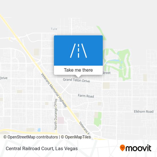 Central Railroad Court map