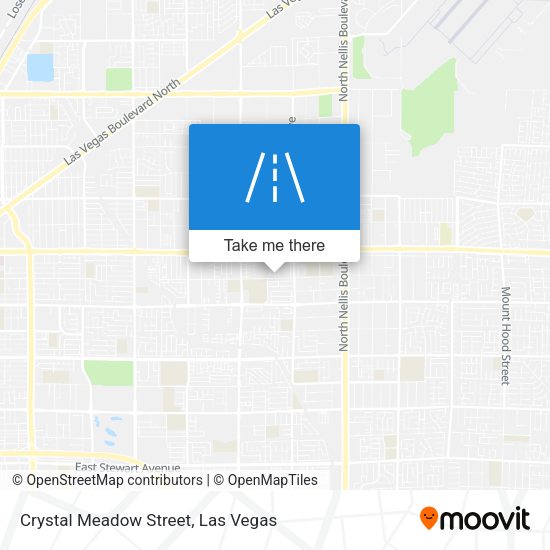 Crystal Meadow Street map