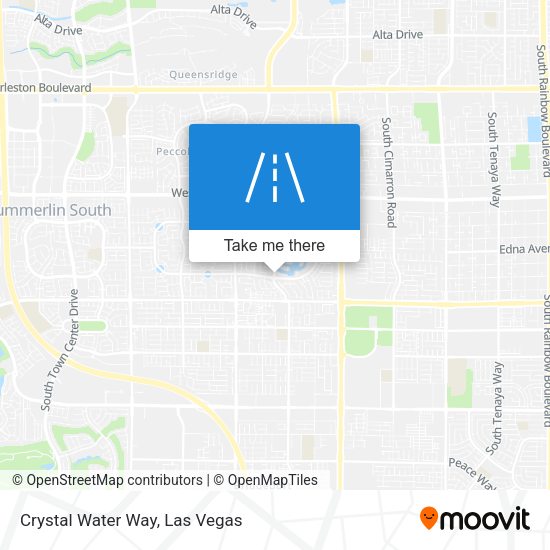 Mapa de Crystal Water Way