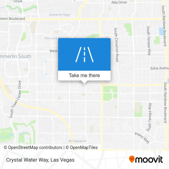 Mapa de Crystal Water Way