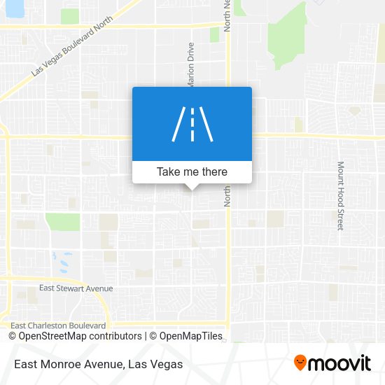 East Monroe Avenue map