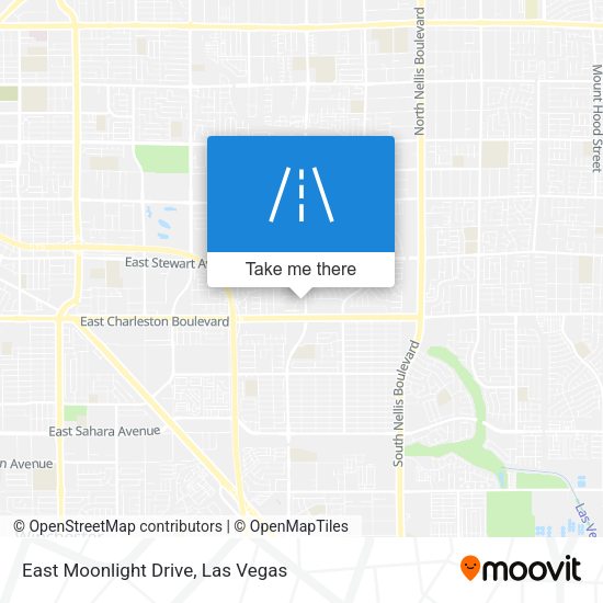 Mapa de East Moonlight Drive