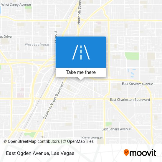 East Ogden Avenue map