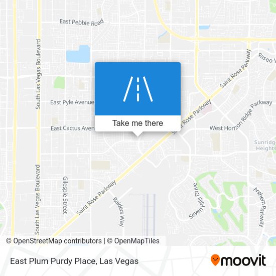 Mapa de East Plum Purdy Place