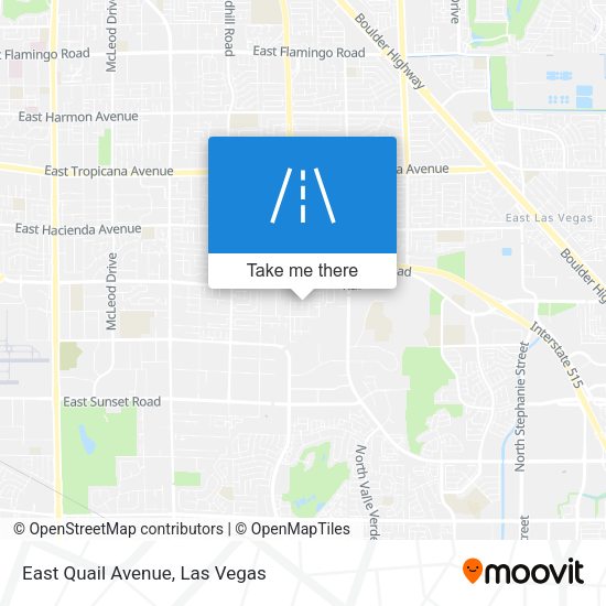 Mapa de East Quail Avenue