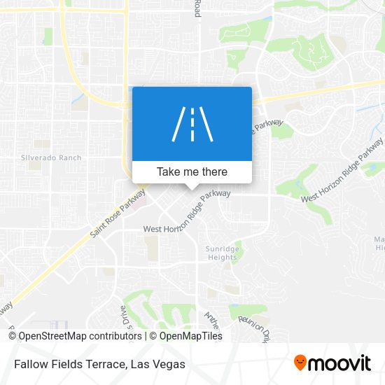 Fallow Fields Terrace map