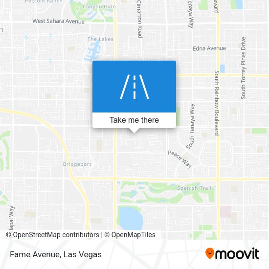 Mapa de Fame Avenue