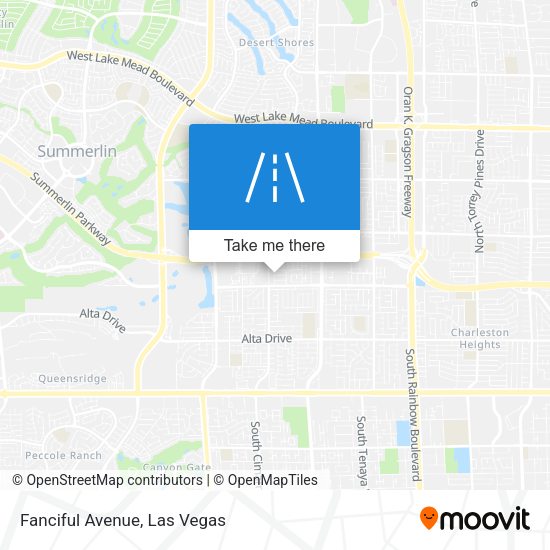 Mapa de Fanciful Avenue