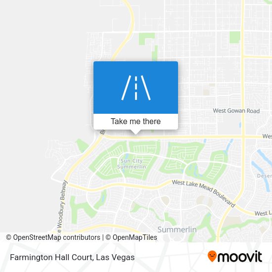 Farmington Hall Court map