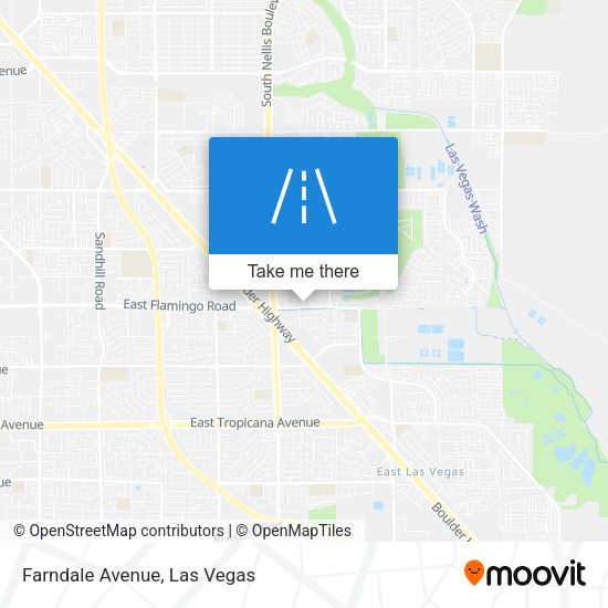 Mapa de Farndale Avenue