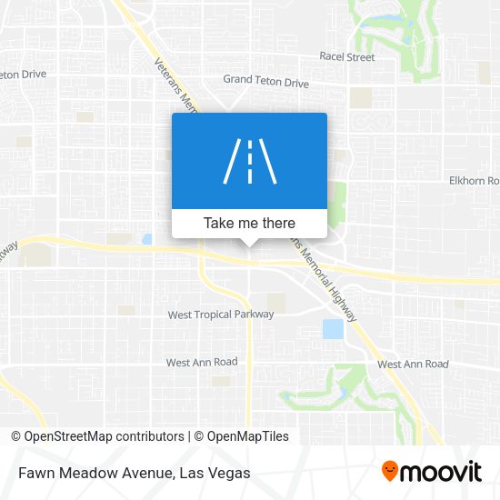 Fawn Meadow Avenue map