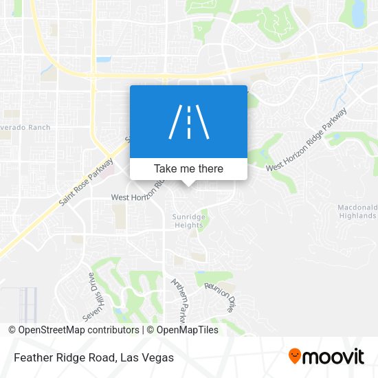 Feather Ridge Road map