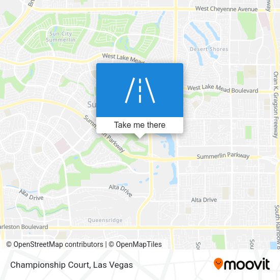 Championship Court map